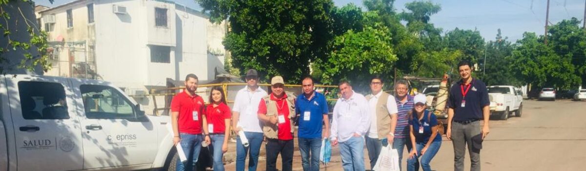 COEPRISS despliega brigadas sanitarias tras las lluvias en Sinaloa