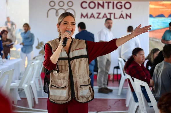 *Estrella Palacios lleva jornada ciudadana “Contigo Mazatlán” a Santa Elena*