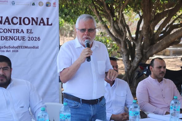 Encabeza Víctor Díaz Simental arranque de la Primera Jornada Nacional de Lucha contra el Chikungunya y el Dengue en Escuinapa