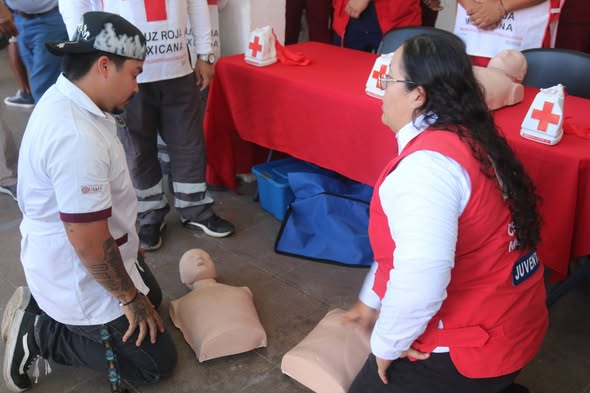 Realiza el gobierno de Escuinapa feria de salud para prevenir el consumo de tabaco y vapeadores en jóvenes