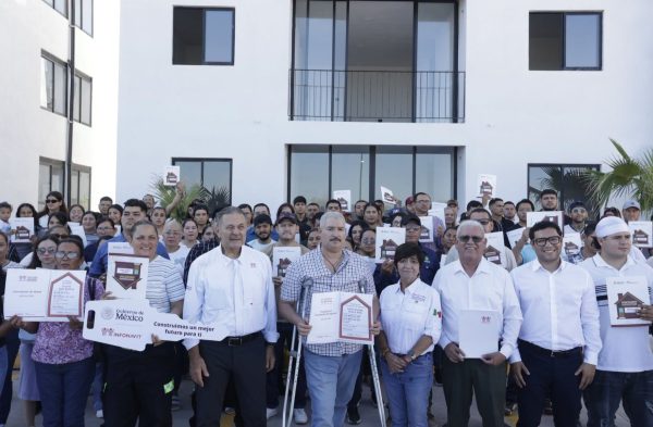 *Los Mochis fue sede de la segunda entrega de viviendas del Bienestar*