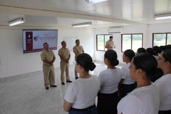 *Marina da inicio a la primera generación del Curso de Capacitación para Clases y Marinería Reclutas de la Armada de México en Islas Marías, Nayarit*